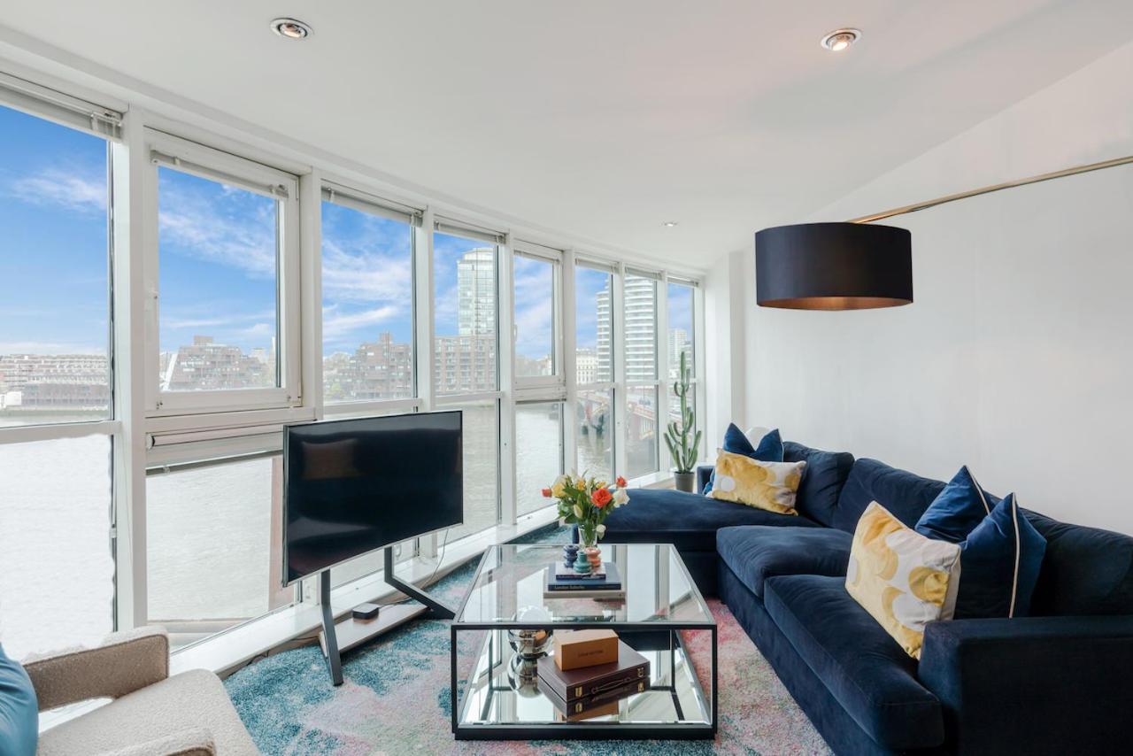 Best Thames View In Town! Large Luxxe Nomad Design Family Home Londres Exterior foto